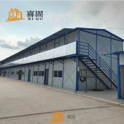 來看看，出口新加坡活動(dòng)板房安裝完工